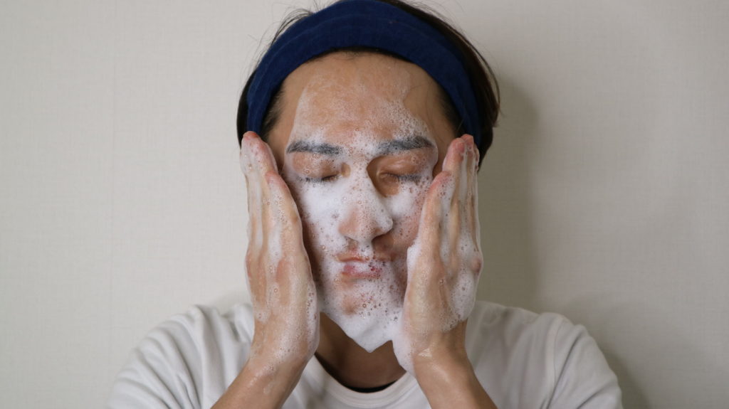 洗顔のやり方2